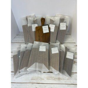 Threshold Arjun Dark Brown Serving/Cutting Board 10" X 5" Lot Of 12 NWT
